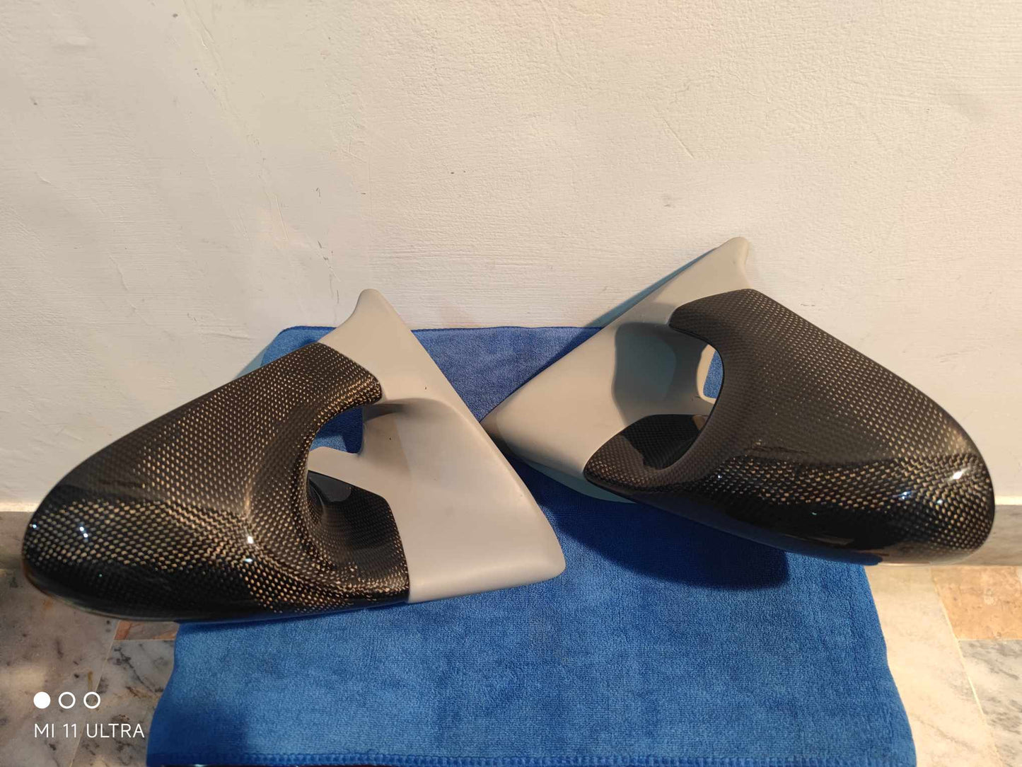 Ganador Style Super Aero Mirrors Carbon Fiber RX7 FD