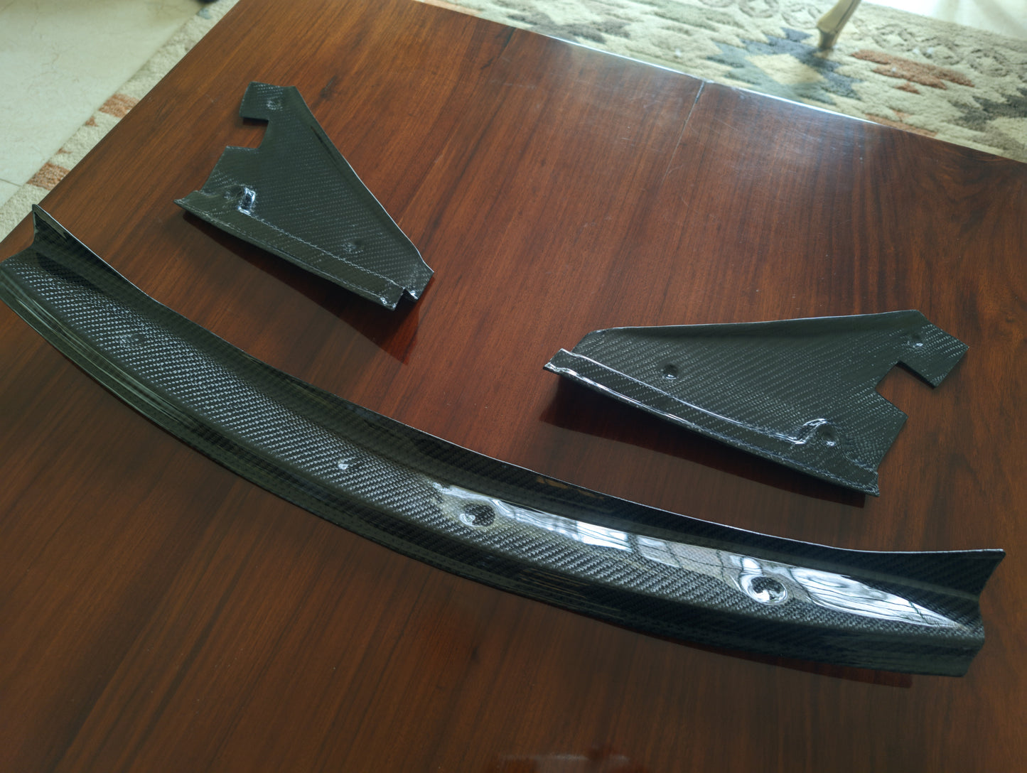 RX7 Tail Light Trims Carbon Fiber
