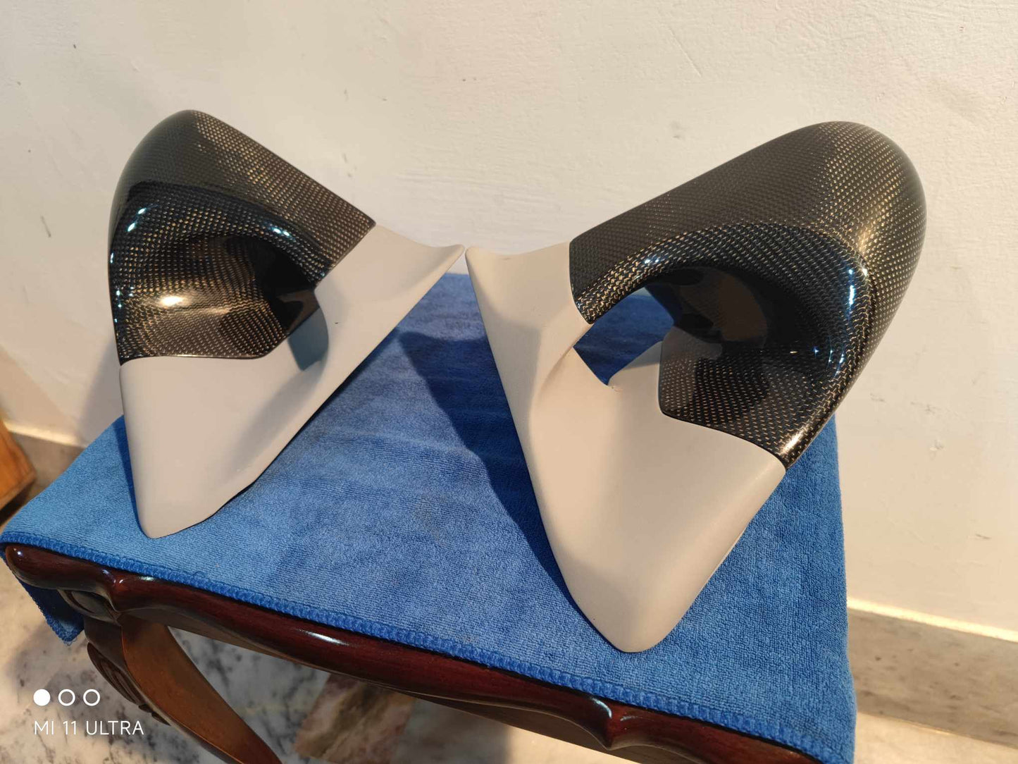 Ganador Style Super Aero Mirrors Carbon Fiber RX7 FD