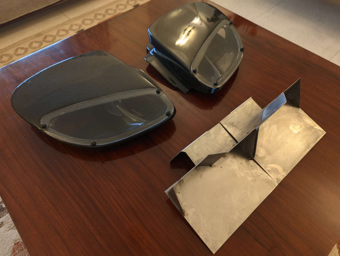 Sleek Headlights Carbon Kit for RX7 FD
