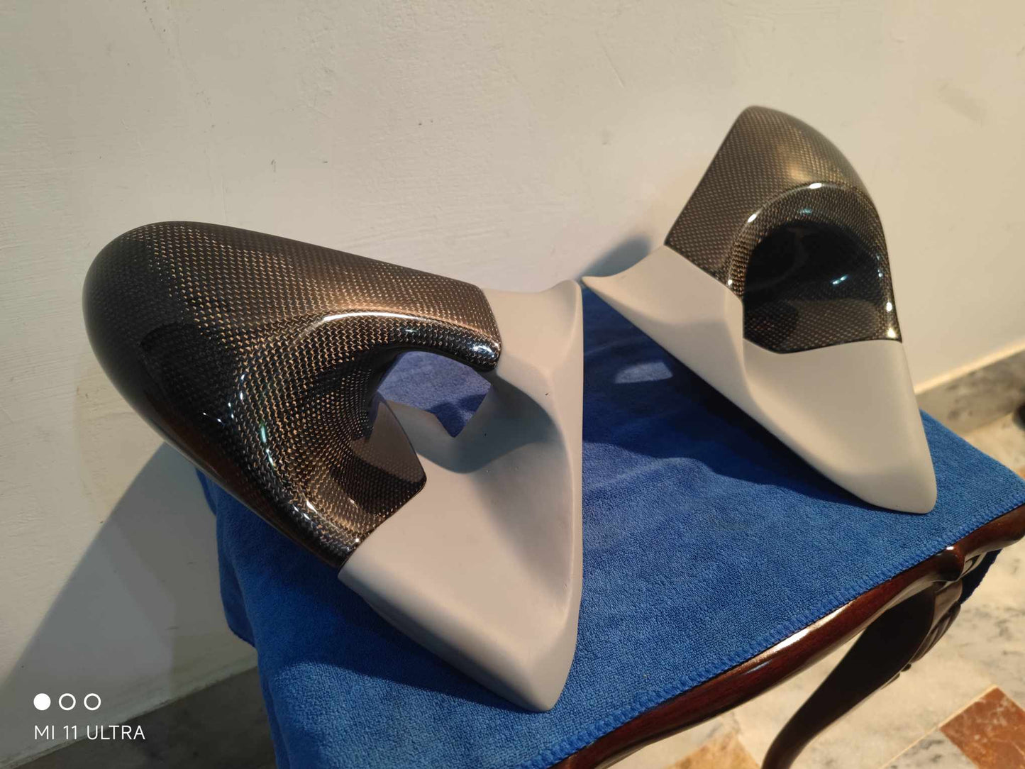 Ganador Style Super Aero Mirrors Carbon Fiber RX7 FD