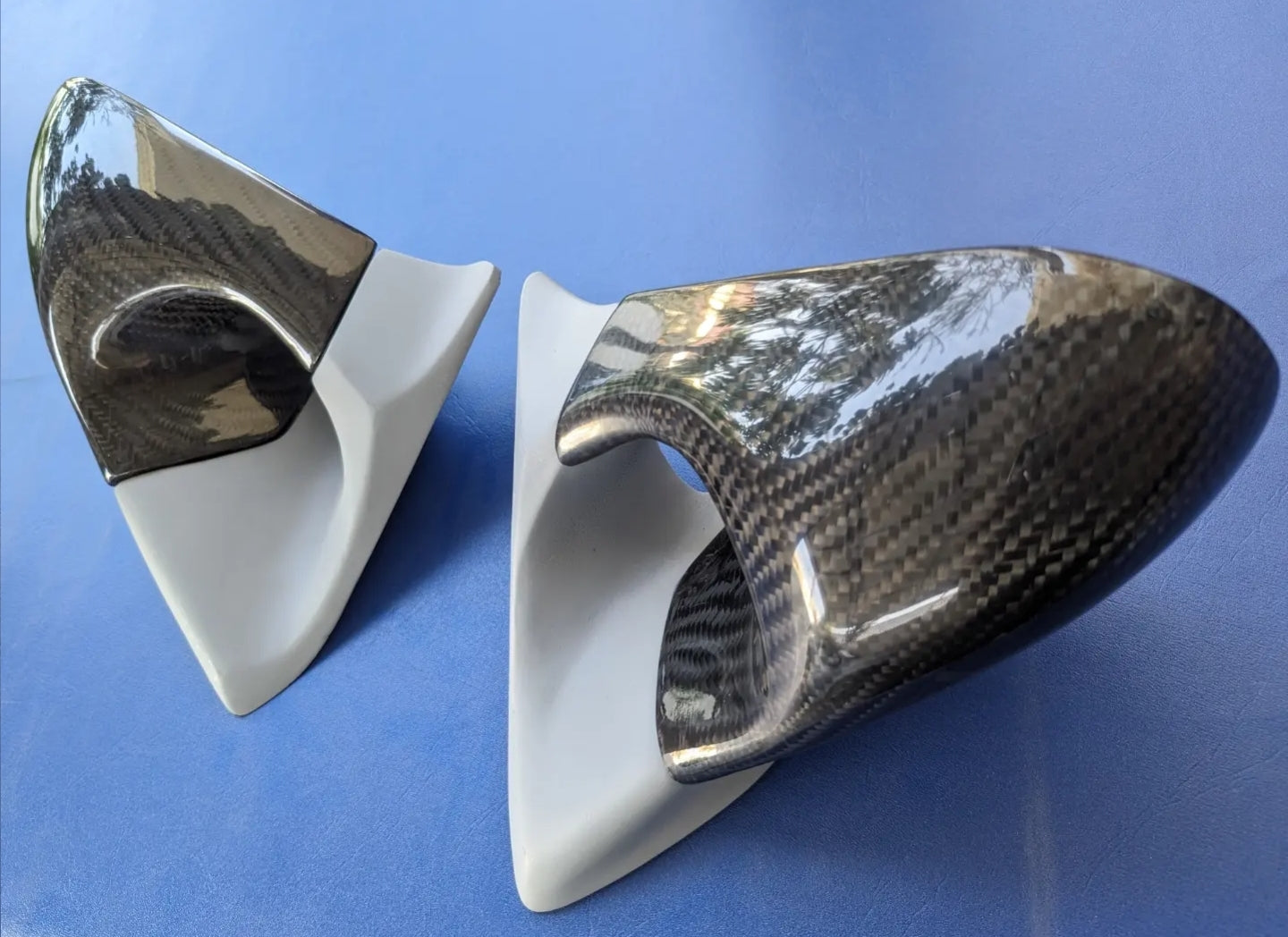 Ganador Style Super Aero Mirrors Carbon Fiber RX7 FD