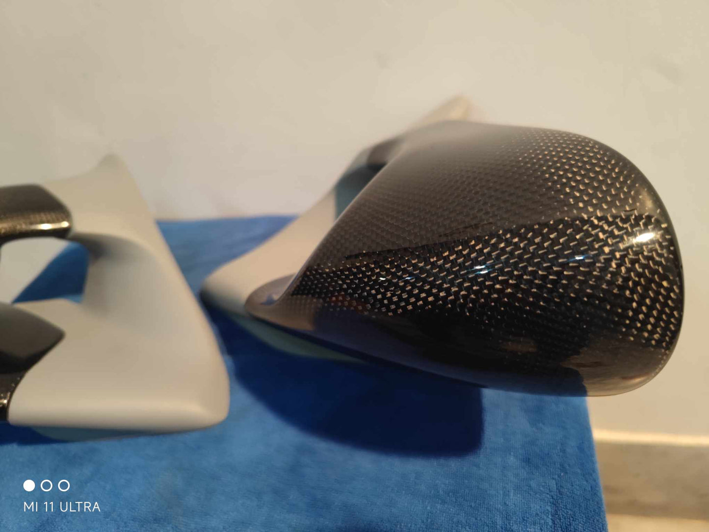 Ganador Style Super Aero Mirrors Carbon Fiber RX7 FD