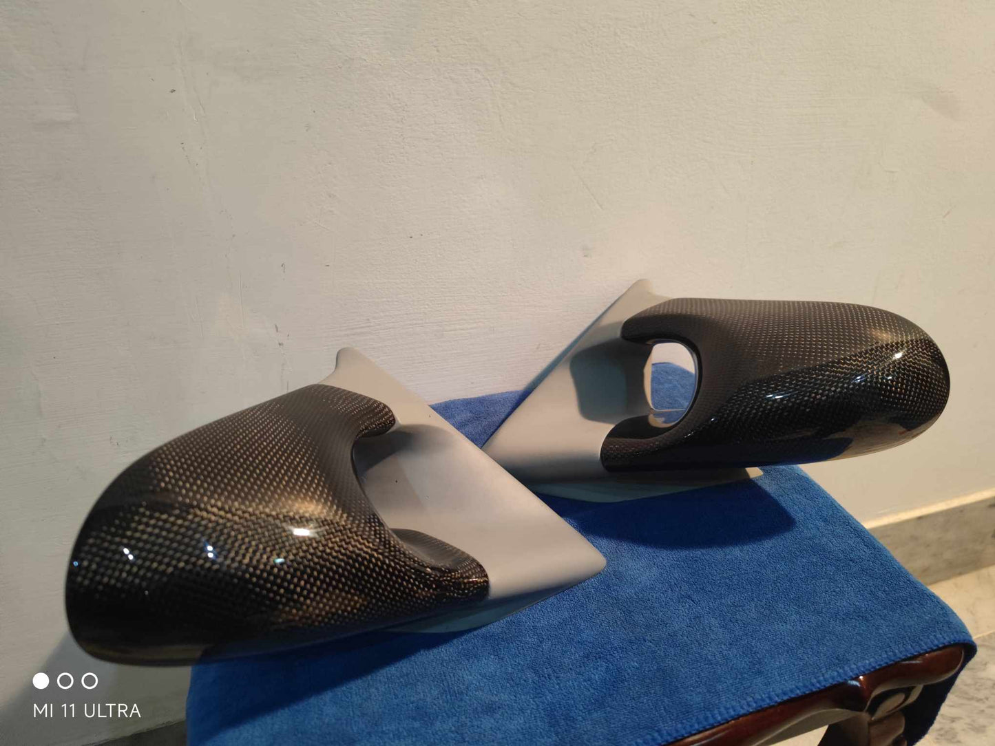 Ganador Style Super Aero Mirrors Carbon Fiber RX7 FD