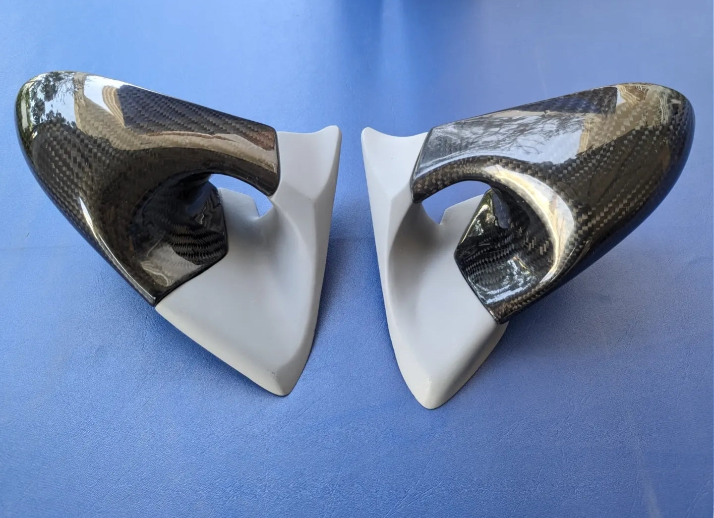 Ganador Style Super Aero Mirrors Carbon Fiber RX7 FD