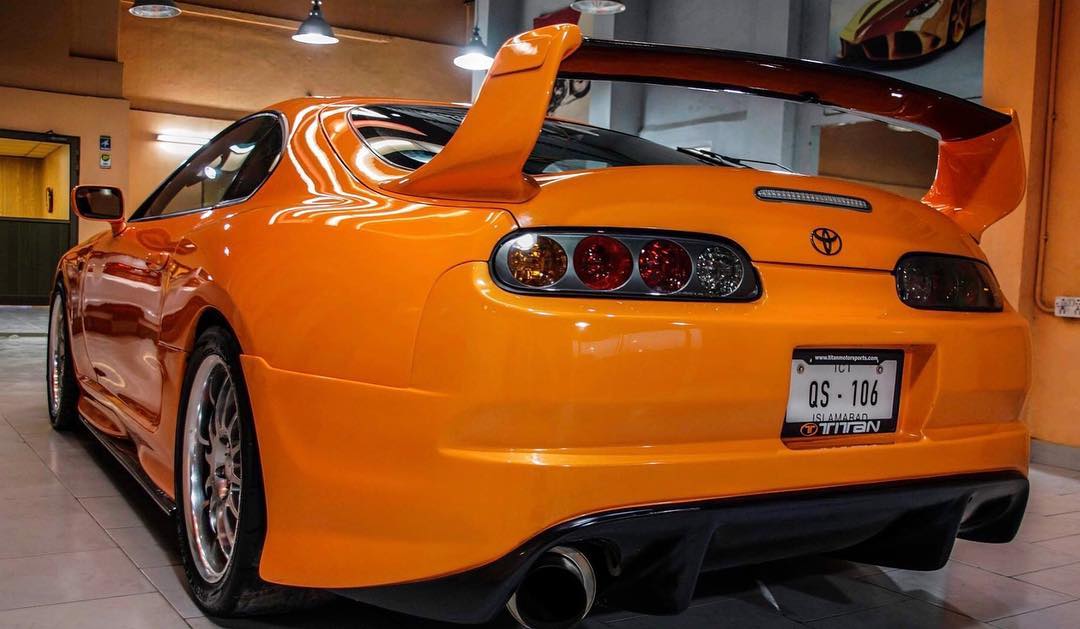 TRD Supra Spoiler