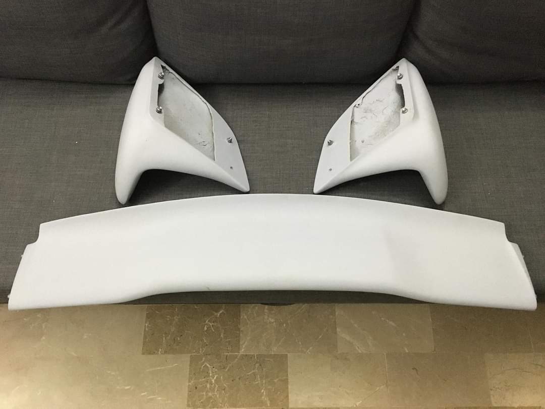 RX7 FD3S 99 Spec Spoiler w/Type O Insert (FRP)