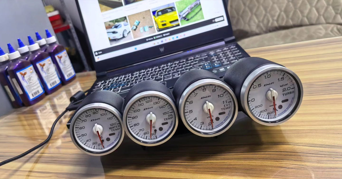 Quad Gauge Pod 60mm RX7 FD