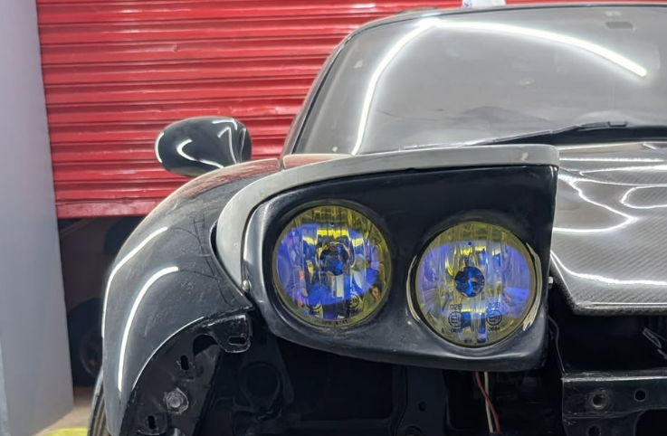 Knight Sports Style Quad 4-Beam Sleepy Eye RX7 FD Headlights
