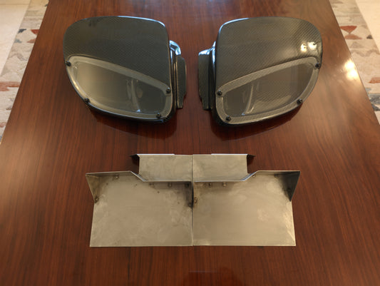 Sleek Headlights Carbon Kit for RX7 FD