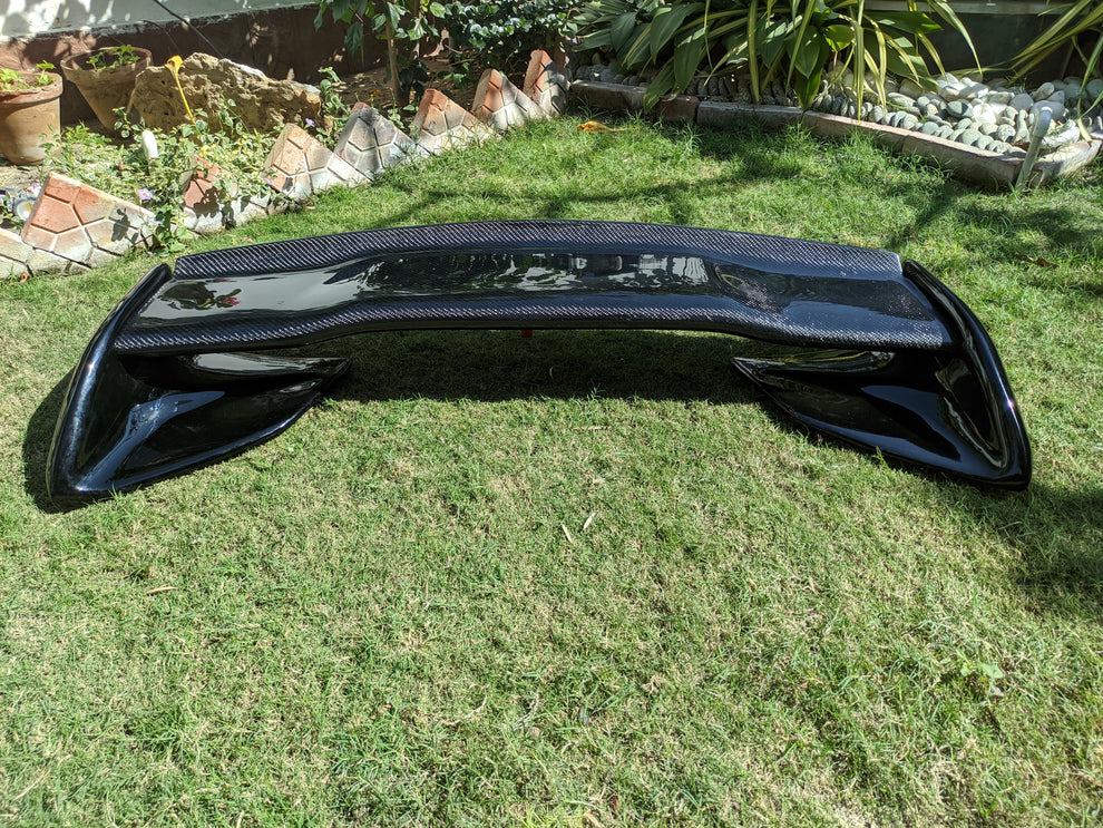 RX7 FD 99 Spec Spoiler w/ Carbon Insert & End Caps – ZK Motoring