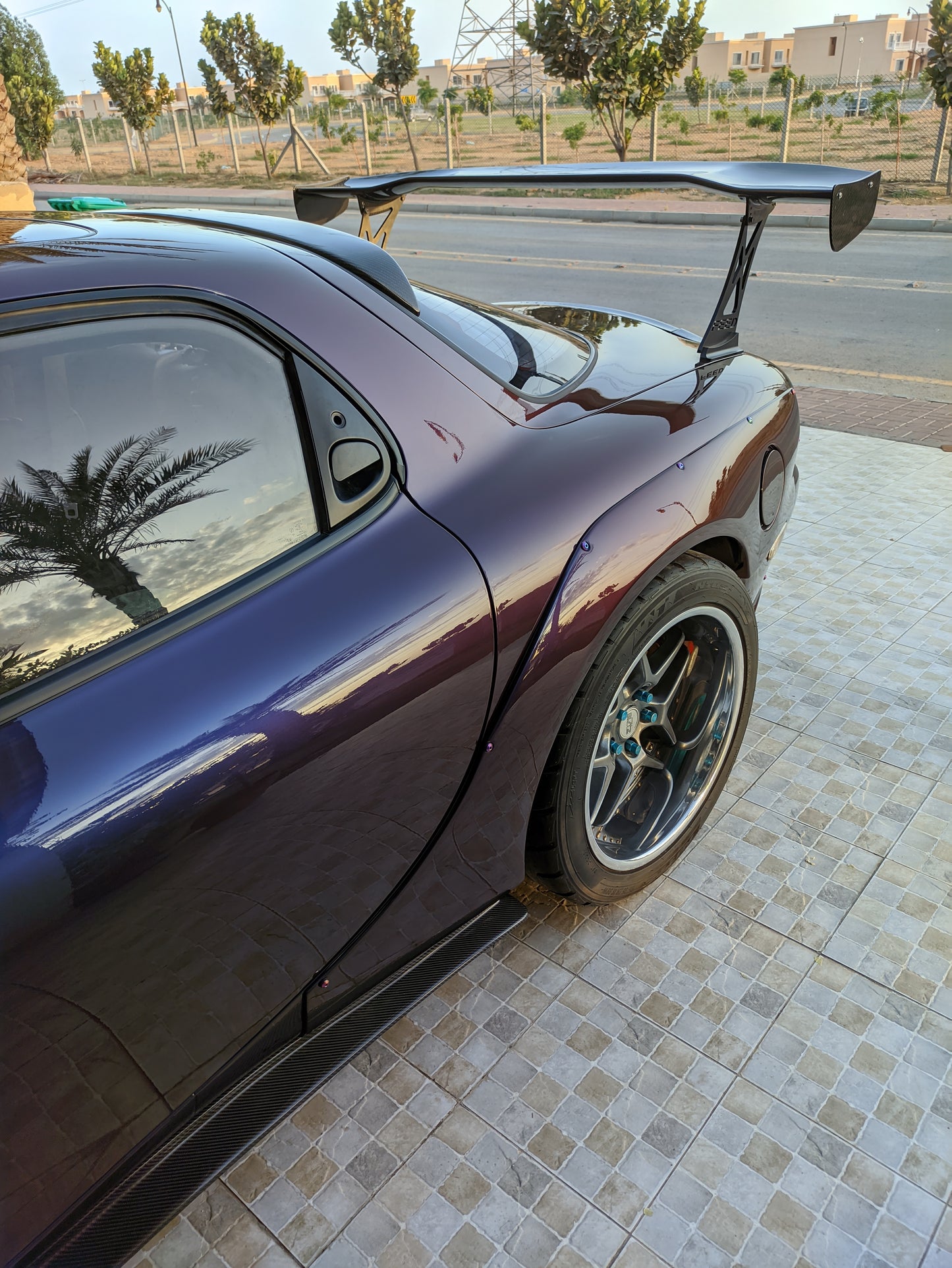 Roof Spoiler Carbon for RX7 FD – ZK Motoring