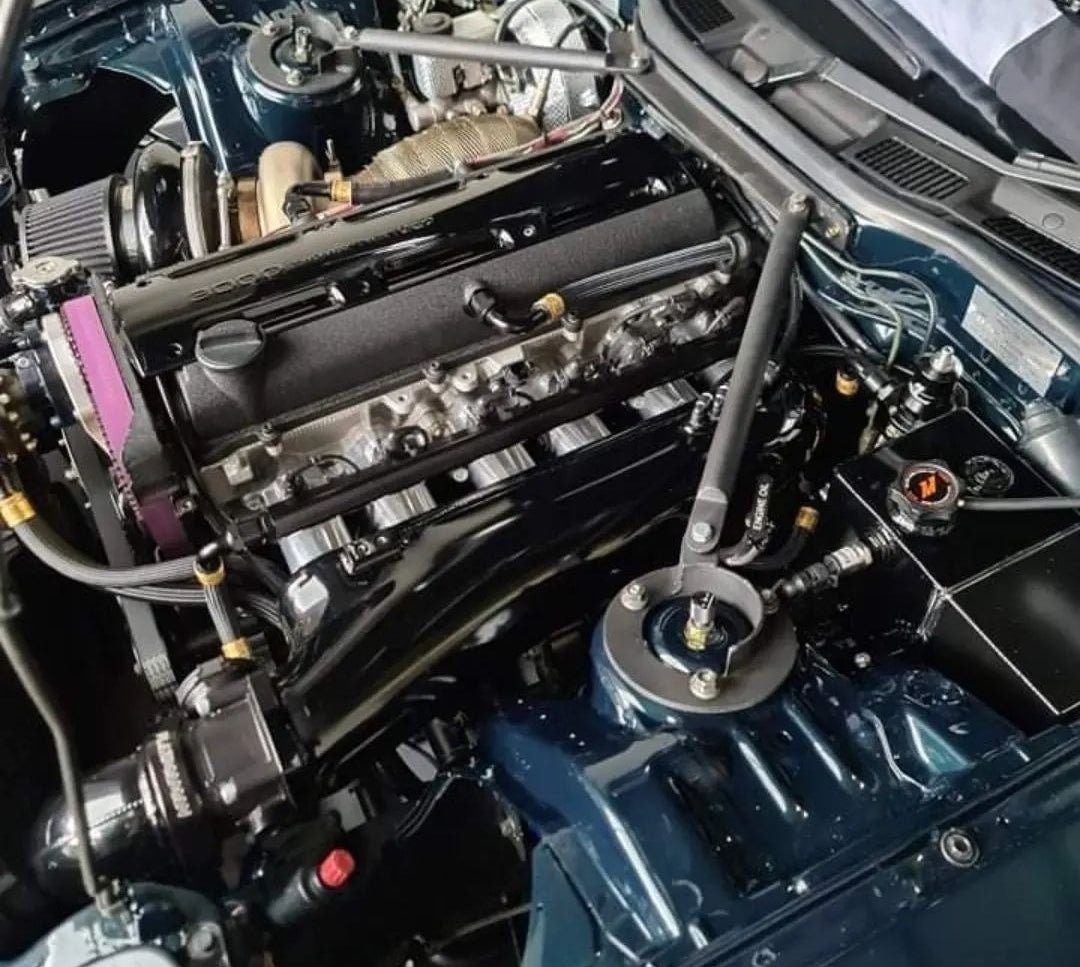FC3S Front Strut Tower Bar Cusco OS Front Strut Bar For Mazda RX-7
